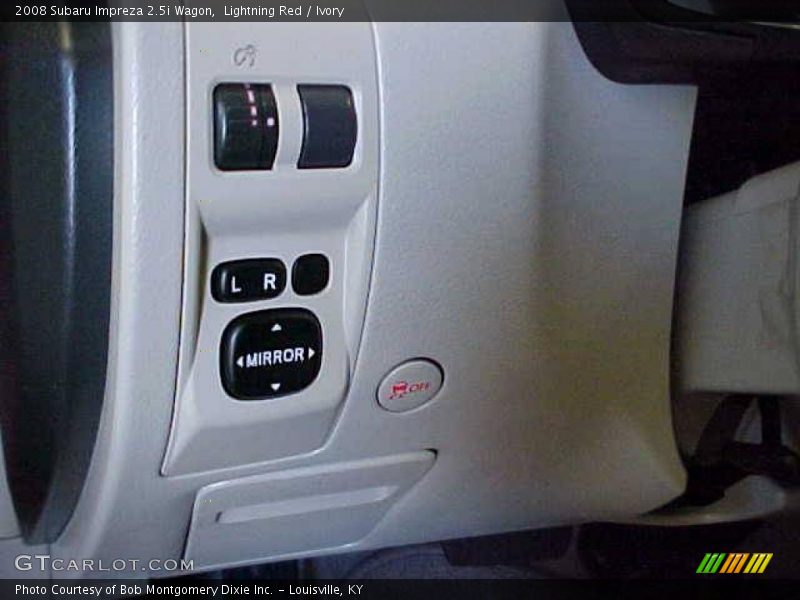 Lightning Red / Ivory 2008 Subaru Impreza 2.5i Wagon