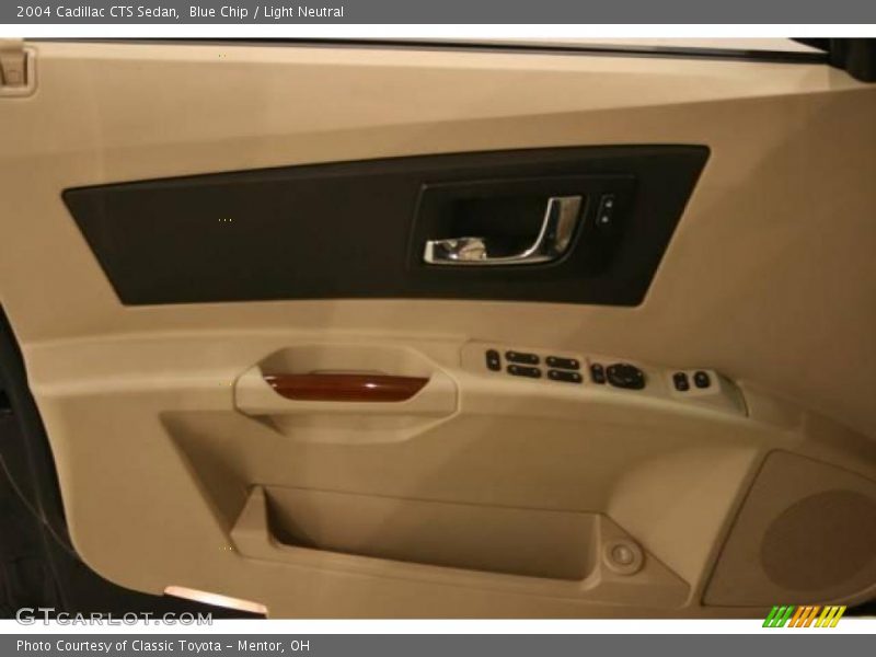 Blue Chip / Light Neutral 2004 Cadillac CTS Sedan
