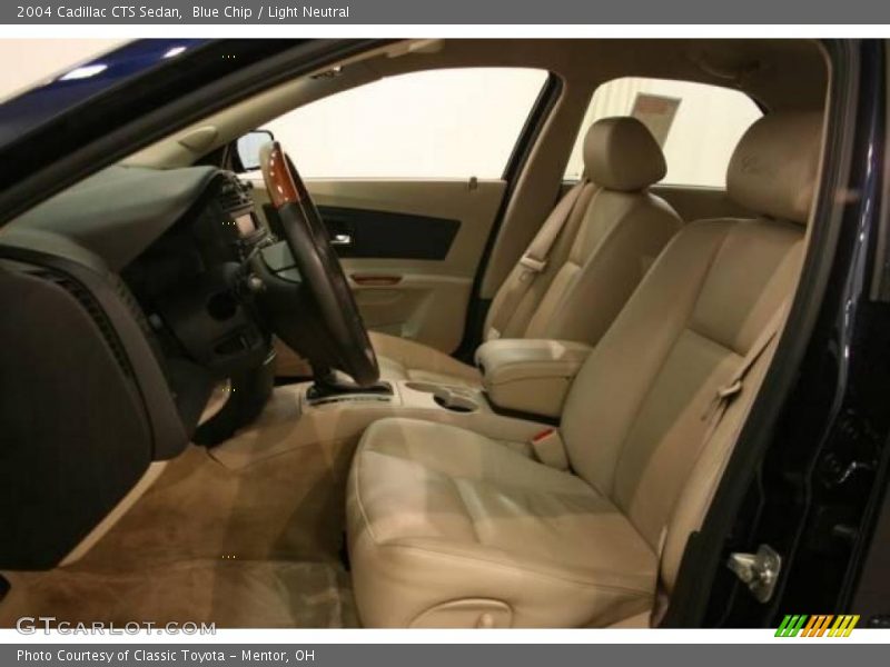 Blue Chip / Light Neutral 2004 Cadillac CTS Sedan