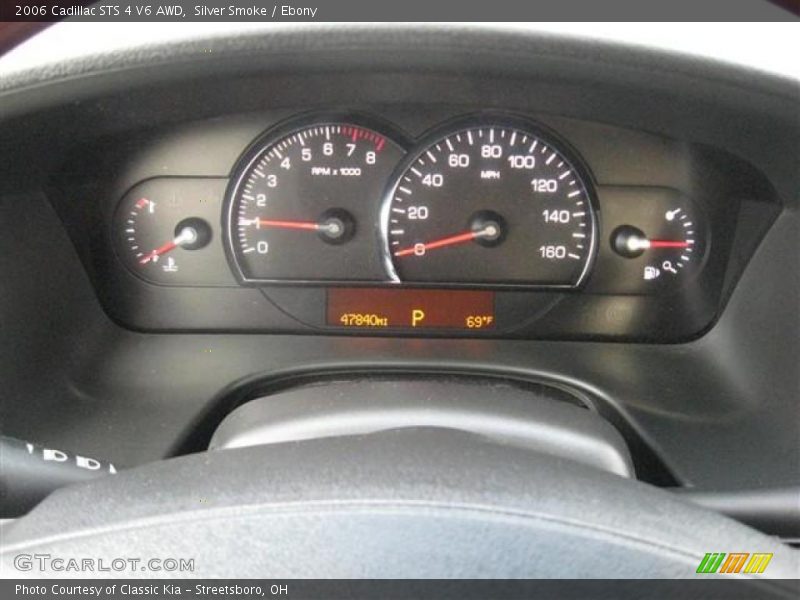 Silver Smoke / Ebony 2006 Cadillac STS 4 V6 AWD