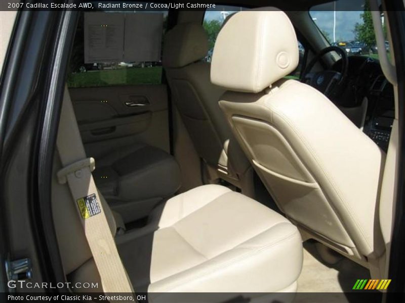 Radiant Bronze / Cocoa/Light Cashmere 2007 Cadillac Escalade AWD