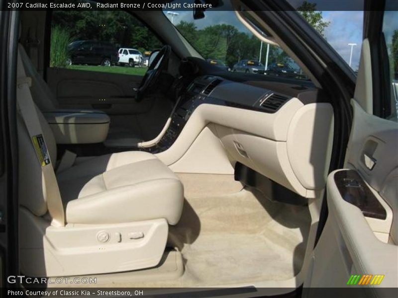 Radiant Bronze / Cocoa/Light Cashmere 2007 Cadillac Escalade AWD