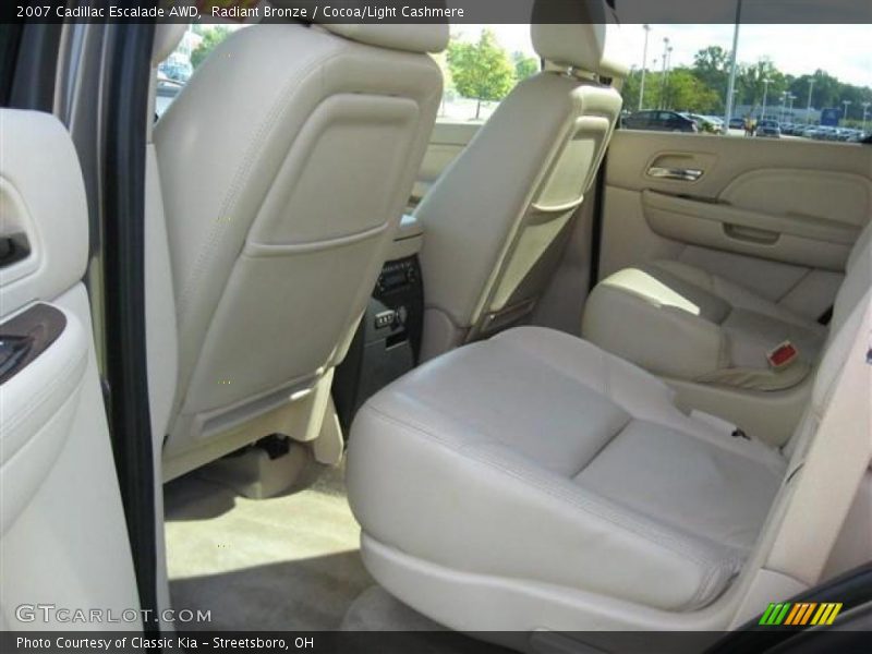 Radiant Bronze / Cocoa/Light Cashmere 2007 Cadillac Escalade AWD