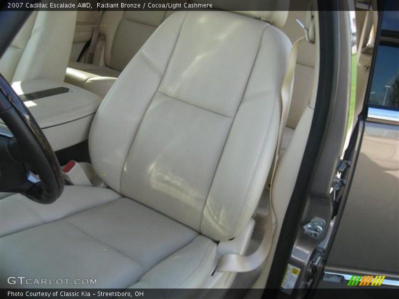Radiant Bronze / Cocoa/Light Cashmere 2007 Cadillac Escalade AWD