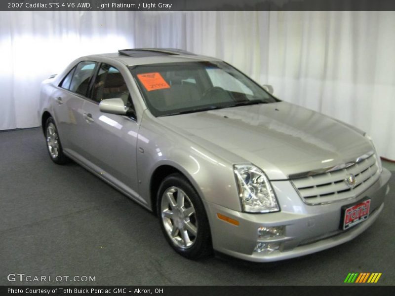 Light Platinum / Light Gray 2007 Cadillac STS 4 V6 AWD