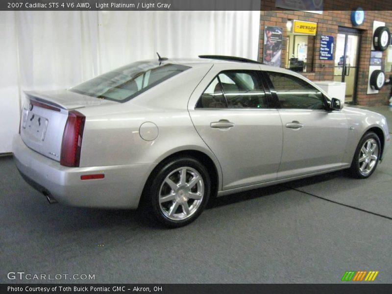 Light Platinum / Light Gray 2007 Cadillac STS 4 V6 AWD