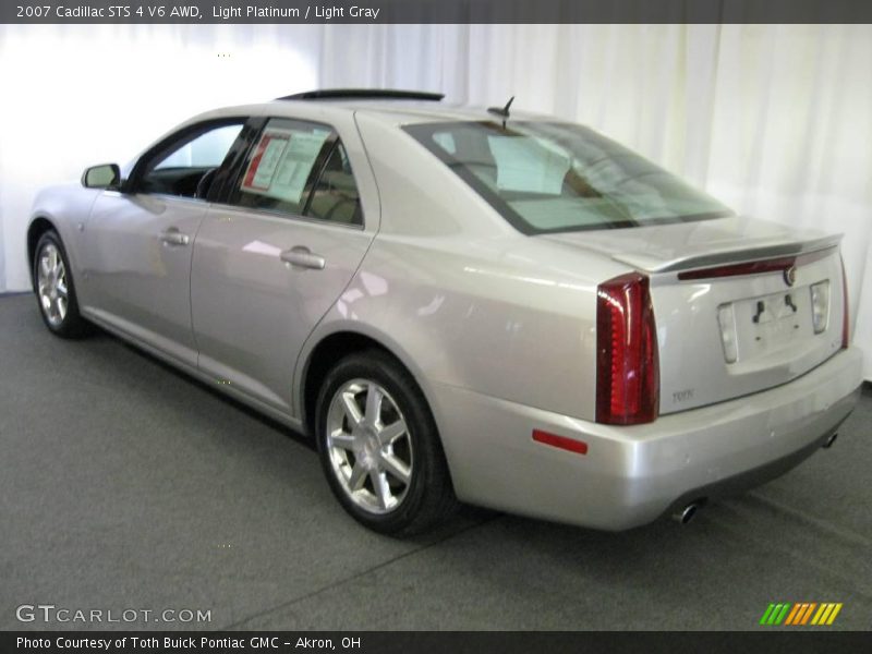 Light Platinum / Light Gray 2007 Cadillac STS 4 V6 AWD