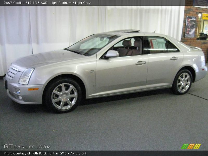 Light Platinum / Light Gray 2007 Cadillac STS 4 V6 AWD