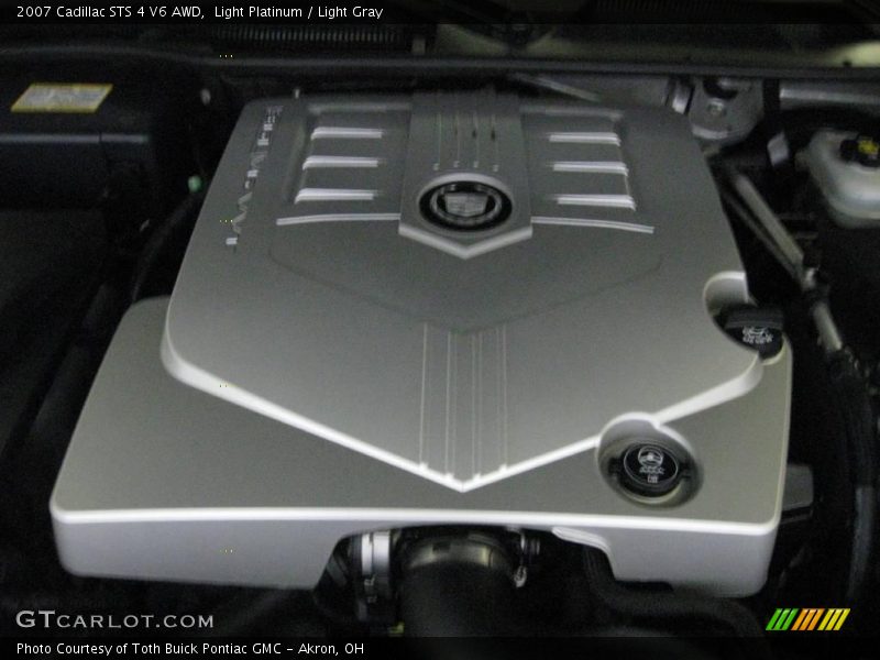 Light Platinum / Light Gray 2007 Cadillac STS 4 V6 AWD