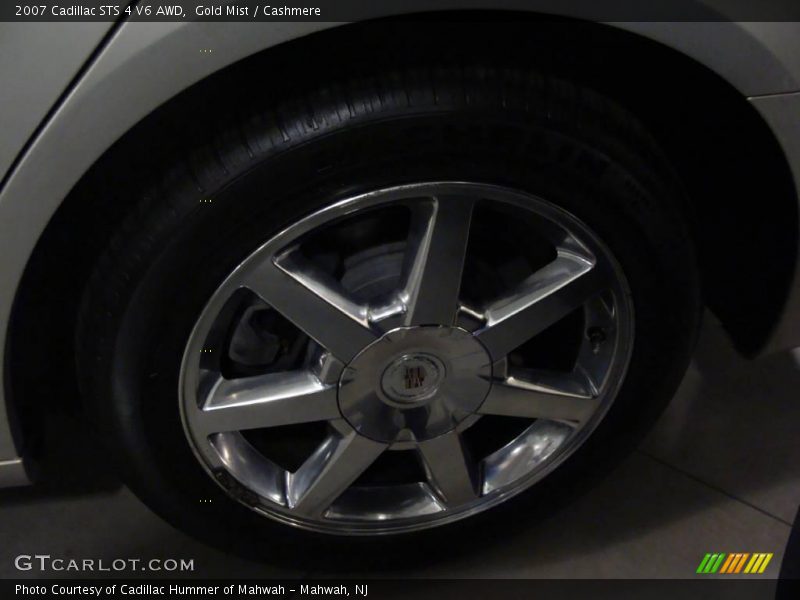 Gold Mist / Cashmere 2007 Cadillac STS 4 V6 AWD