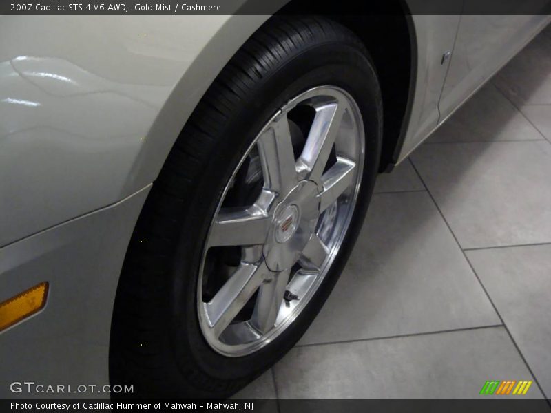 Gold Mist / Cashmere 2007 Cadillac STS 4 V6 AWD