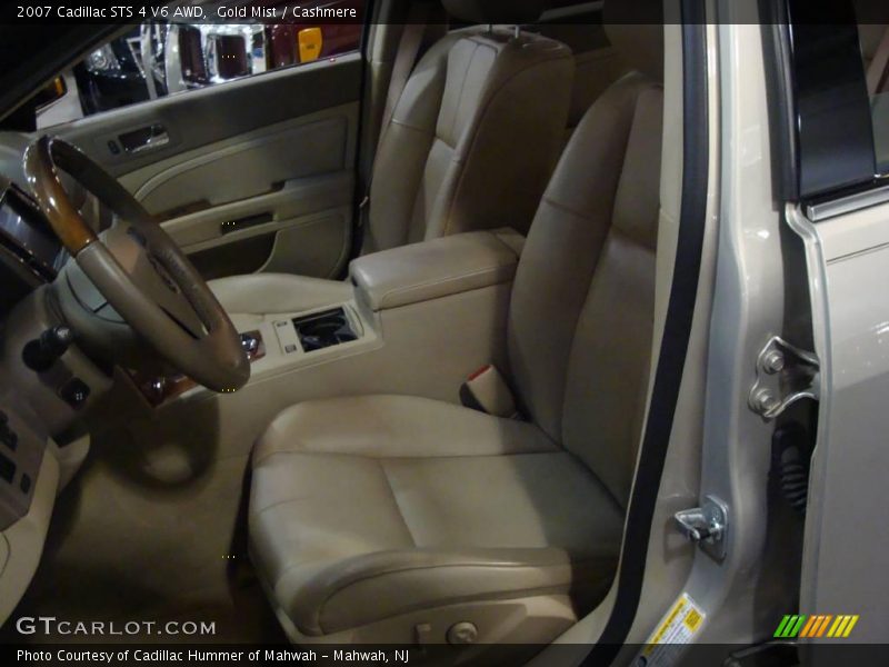 Gold Mist / Cashmere 2007 Cadillac STS 4 V6 AWD
