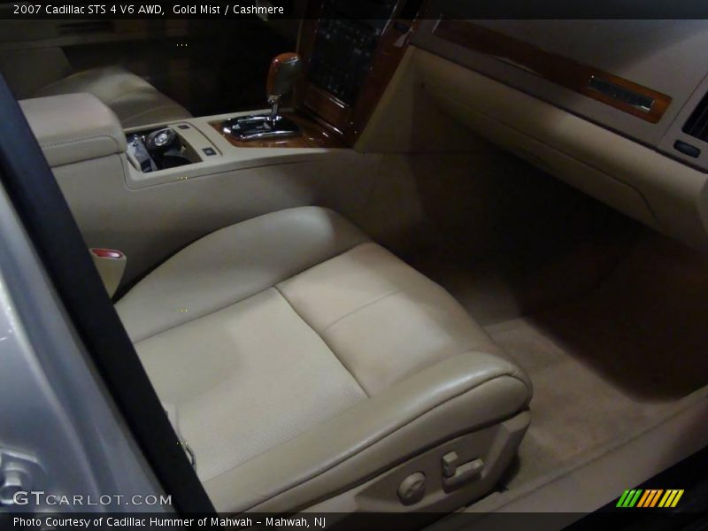 Gold Mist / Cashmere 2007 Cadillac STS 4 V6 AWD