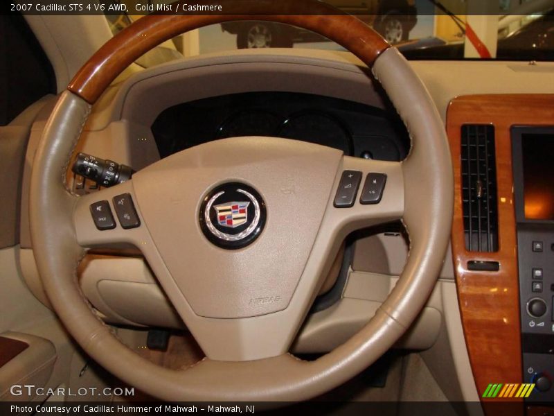 Gold Mist / Cashmere 2007 Cadillac STS 4 V6 AWD
