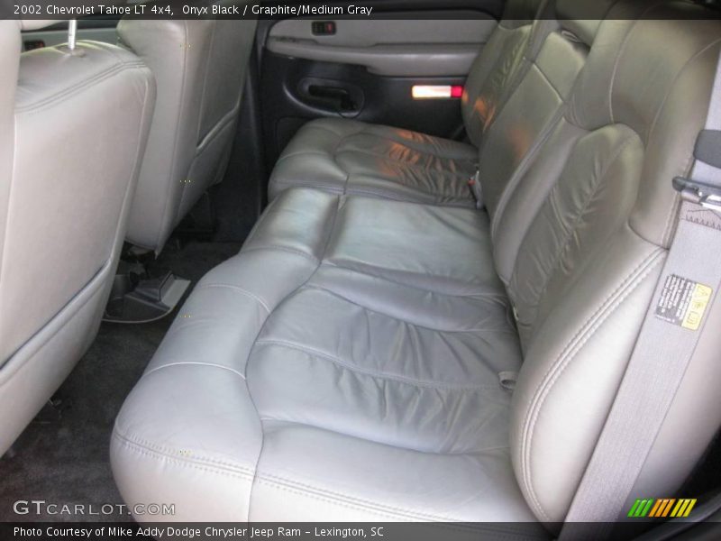 Onyx Black / Graphite/Medium Gray 2002 Chevrolet Tahoe LT 4x4