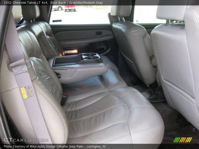 Onyx Black / Graphite/Medium Gray 2002 Chevrolet Tahoe LT 4x4