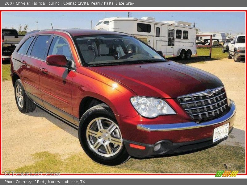 Cognac Crystal Pearl / Pastel Slate Gray 2007 Chrysler Pacifica Touring