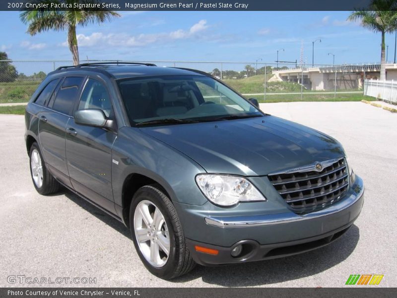 Magnesium Green Pearl / Pastel Slate Gray 2007 Chrysler Pacifica Signature Series