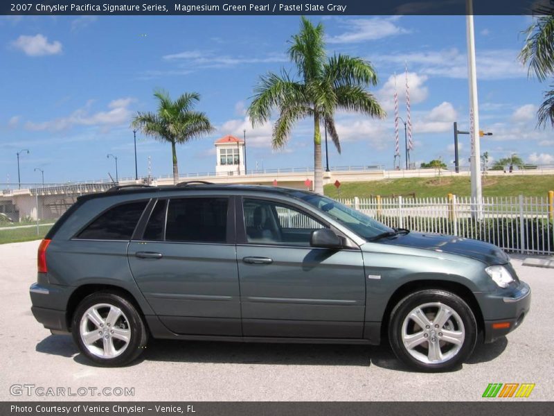 Magnesium Green Pearl / Pastel Slate Gray 2007 Chrysler Pacifica Signature Series