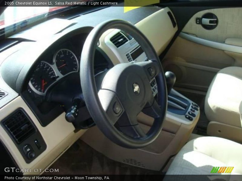 Salsa Red Metallic / Light Cashmere 2005 Chevrolet Equinox LS