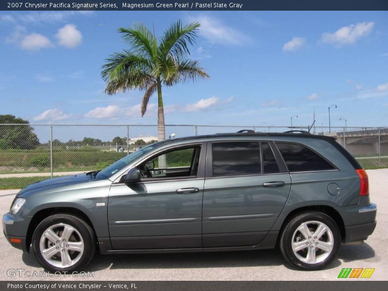 Magnesium Green Pearl / Pastel Slate Gray 2007 Chrysler Pacifica Signature Series