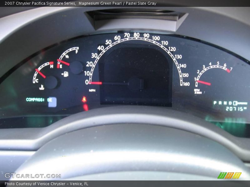 Magnesium Green Pearl / Pastel Slate Gray 2007 Chrysler Pacifica Signature Series
