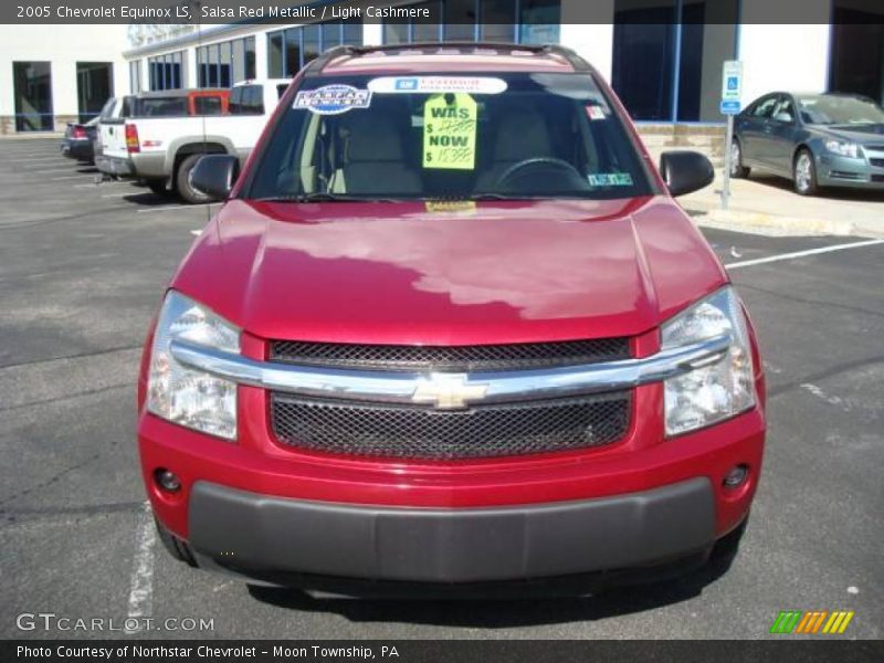 Salsa Red Metallic / Light Cashmere 2005 Chevrolet Equinox LS