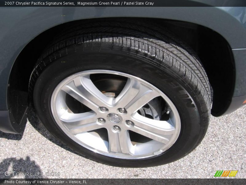 Magnesium Green Pearl / Pastel Slate Gray 2007 Chrysler Pacifica Signature Series