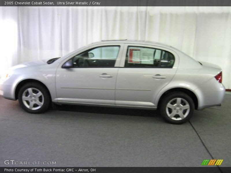 Ultra Silver Metallic / Gray 2005 Chevrolet Cobalt Sedan