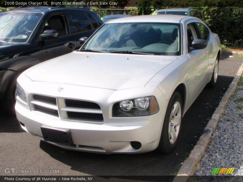 Bright Silver Metallic / Dark Slate Gray 2008 Dodge Charger SE
