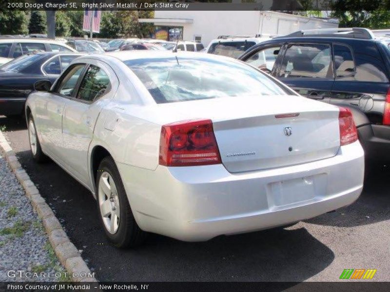 Bright Silver Metallic / Dark Slate Gray 2008 Dodge Charger SE