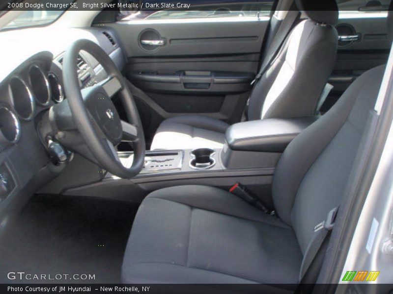 Bright Silver Metallic / Dark Slate Gray 2008 Dodge Charger SE