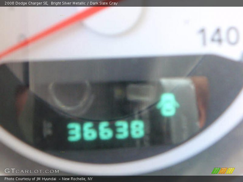 Bright Silver Metallic / Dark Slate Gray 2008 Dodge Charger SE