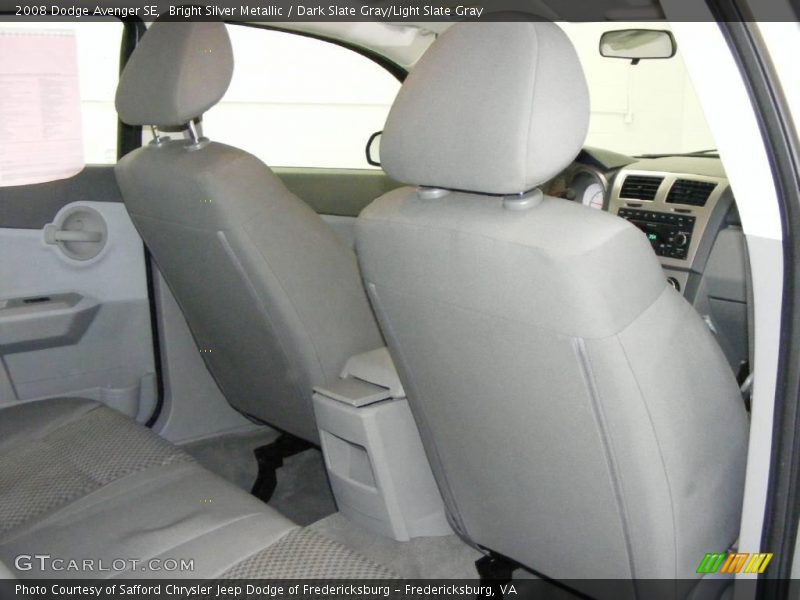 Bright Silver Metallic / Dark Slate Gray/Light Slate Gray 2008 Dodge Avenger SE