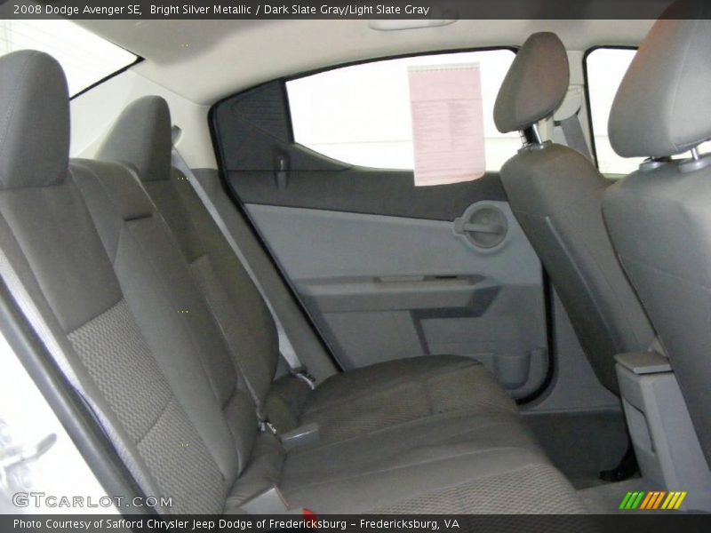 Bright Silver Metallic / Dark Slate Gray/Light Slate Gray 2008 Dodge Avenger SE