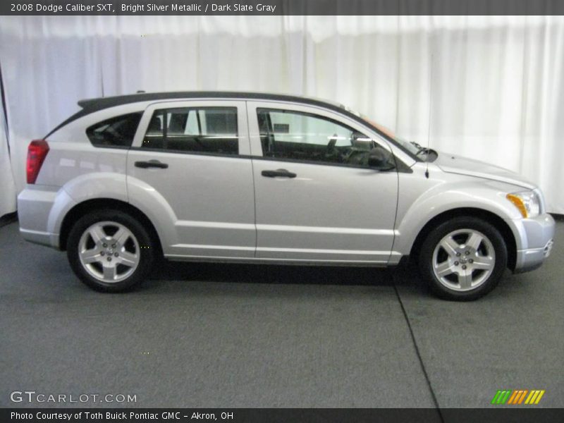 Bright Silver Metallic / Dark Slate Gray 2008 Dodge Caliber SXT