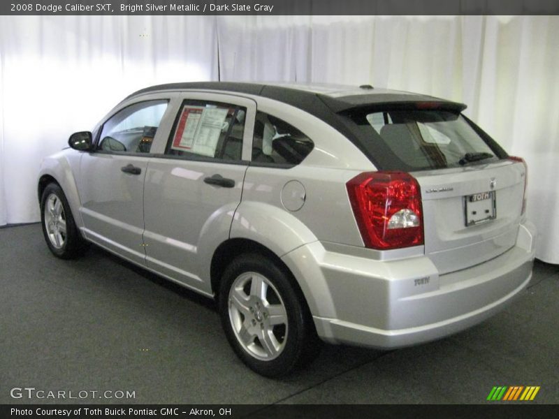 Bright Silver Metallic / Dark Slate Gray 2008 Dodge Caliber SXT