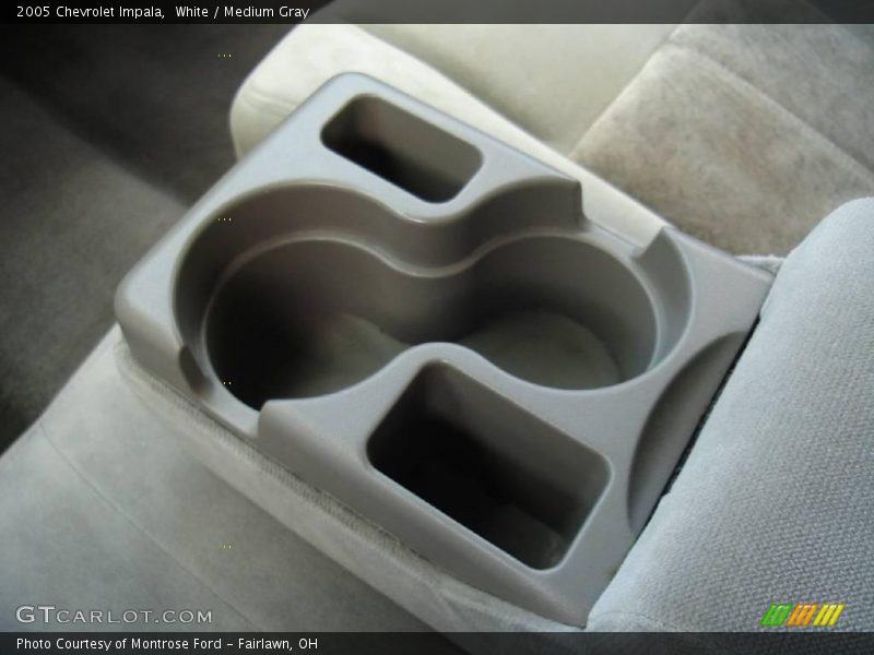White / Medium Gray 2005 Chevrolet Impala