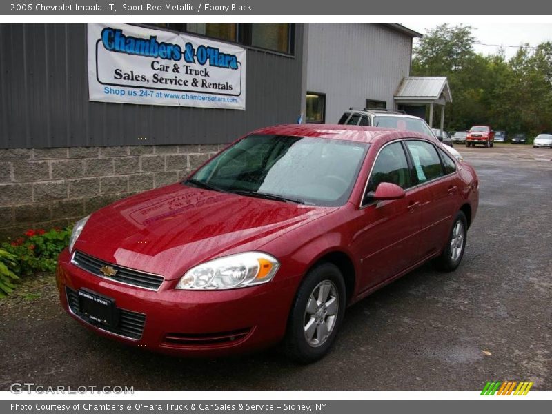 Sport Red Metallic / Ebony Black 2006 Chevrolet Impala LT