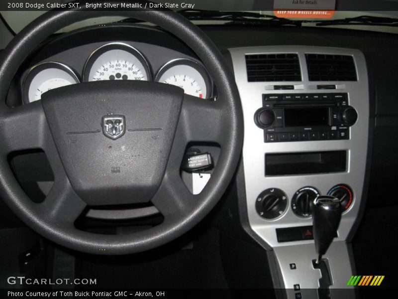 Bright Silver Metallic / Dark Slate Gray 2008 Dodge Caliber SXT