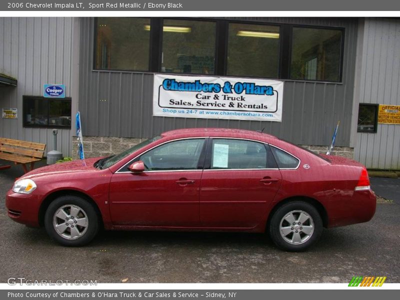 Sport Red Metallic / Ebony Black 2006 Chevrolet Impala LT