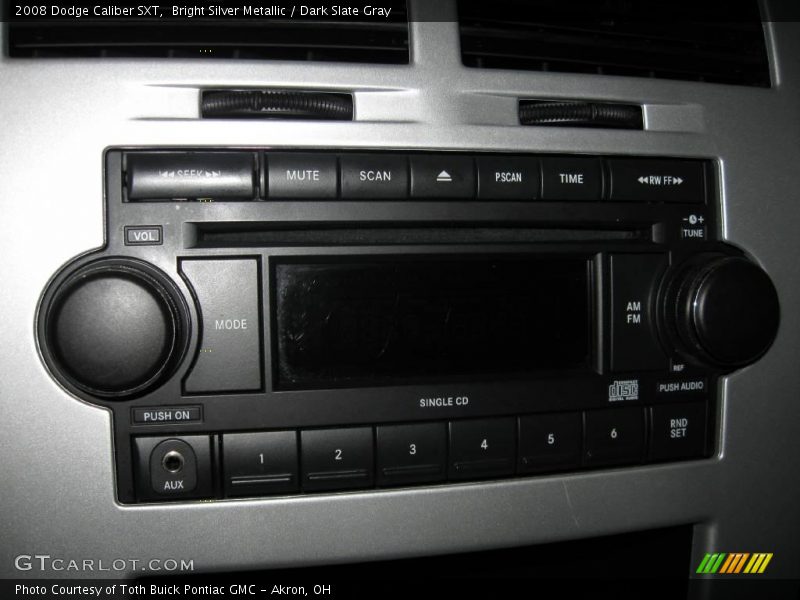 Bright Silver Metallic / Dark Slate Gray 2008 Dodge Caliber SXT