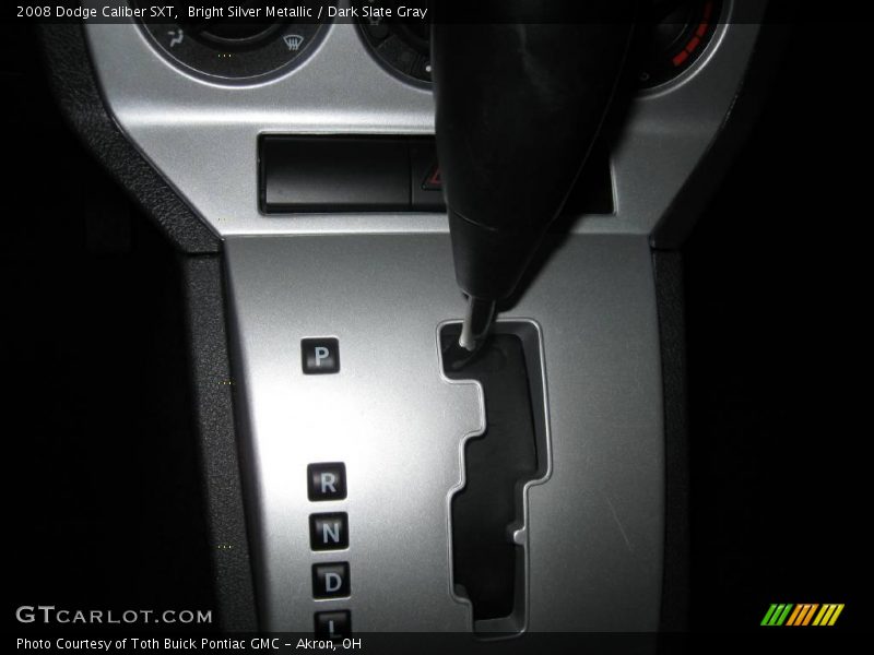 Bright Silver Metallic / Dark Slate Gray 2008 Dodge Caliber SXT