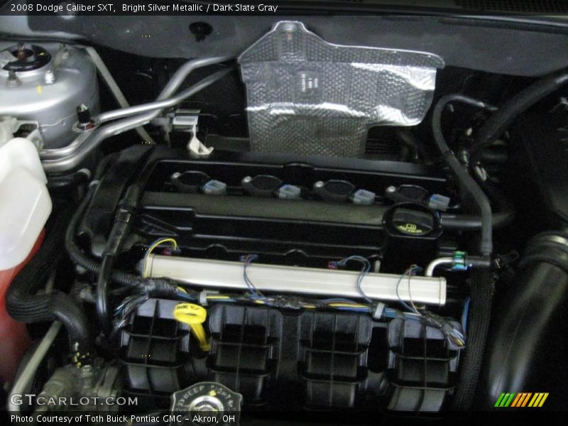 Bright Silver Metallic / Dark Slate Gray 2008 Dodge Caliber SXT