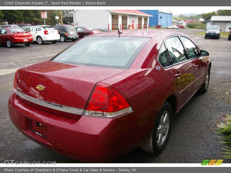 Sport Red Metallic / Ebony Black 2006 Chevrolet Impala LT