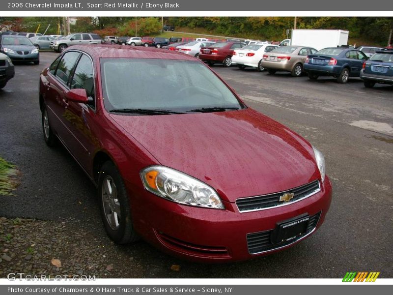 Sport Red Metallic / Ebony Black 2006 Chevrolet Impala LT