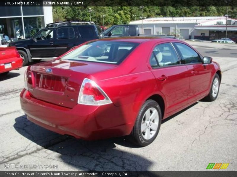 Redfire Metallic / Camel 2006 Ford Fusion SE