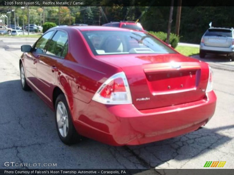 Redfire Metallic / Camel 2006 Ford Fusion SE