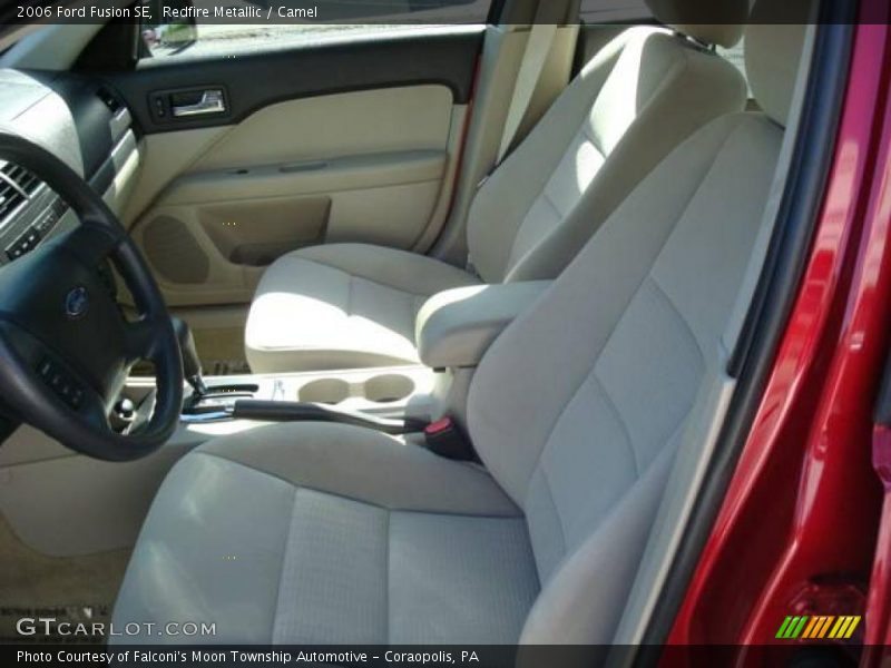 Redfire Metallic / Camel 2006 Ford Fusion SE