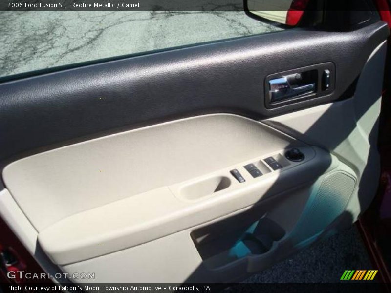 Redfire Metallic / Camel 2006 Ford Fusion SE